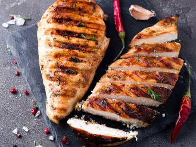 Grilled Chicken Breasts Platter