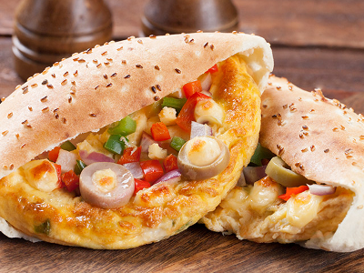 Eggs With Vegetables Box