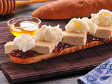 Halawa With Chocolate And Cream Sandwich