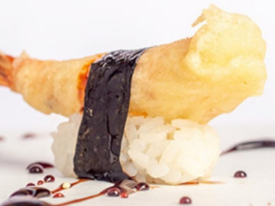 Nigiri Tiger Shrimp Sushi