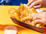 Fancy Chicken & Chips Meal