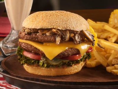 Roxy Cheese Burger Sandwich