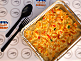 Pasta Mozzarella Shirmp Oven Baked