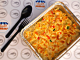 Pasta Mozzarella Seafood Oven Baked
