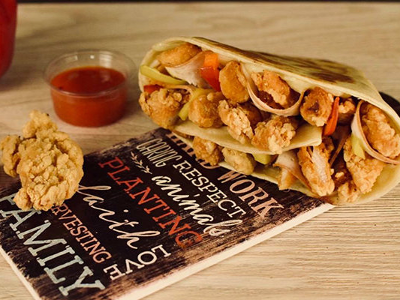 Supreme Chicken Zinger Crepe