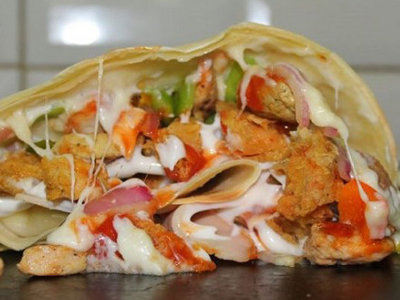 Mix Chicken Crepe