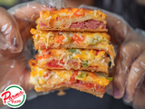 Vegetables Oriental Pizza