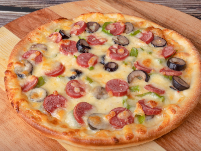 Mix Smoked Oriental Pizza