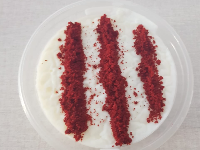Red Velvet Rice Pudding