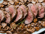 Beef Fillet With Mushroom Platter