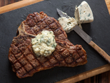 Beef Fillet With Roquefort Cheese Platter