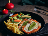 Scaloppine Alla Milanese Platter