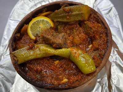 Okra With Meat Casserole