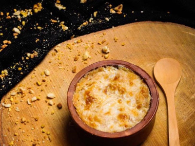 Umm Ali With Cream And Nuts