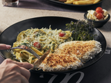 Pollo Crusted Parmesan Platter