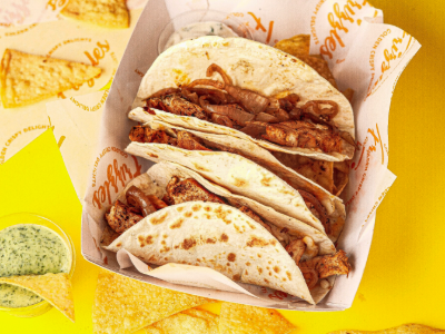 Caramelized balsamic taco