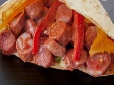 Hot Dog Crepe