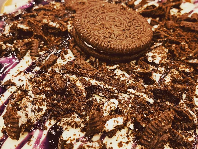 Oreo And Nutella Chocolate Waffle