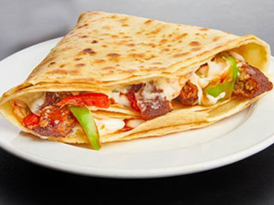 Charcoal Grilled Chicken Burger Crepe