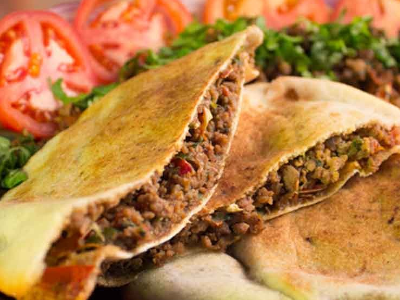 Mutton Hawawshi Sandwich