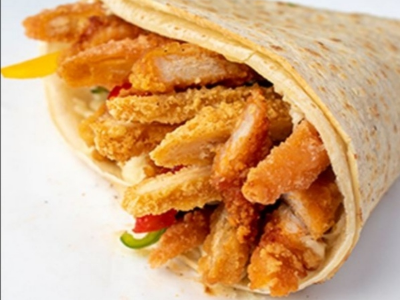 Spicy Crispy Chicken Crepe