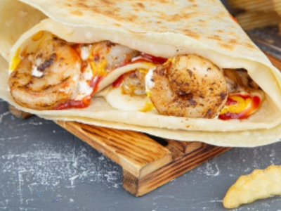 Seafood Crepe