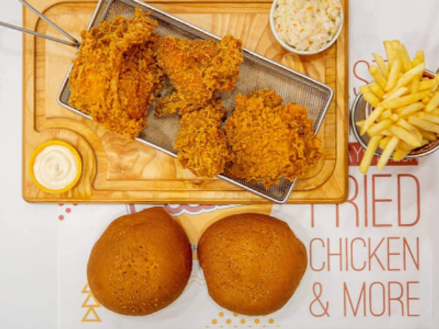 2 Pieces Chicken Meal