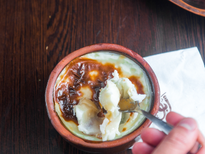 Oven Baked Milk Pudding