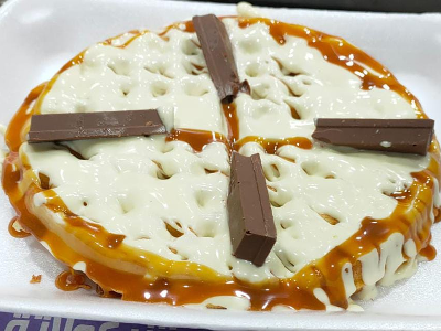 White Chocolate Waffle