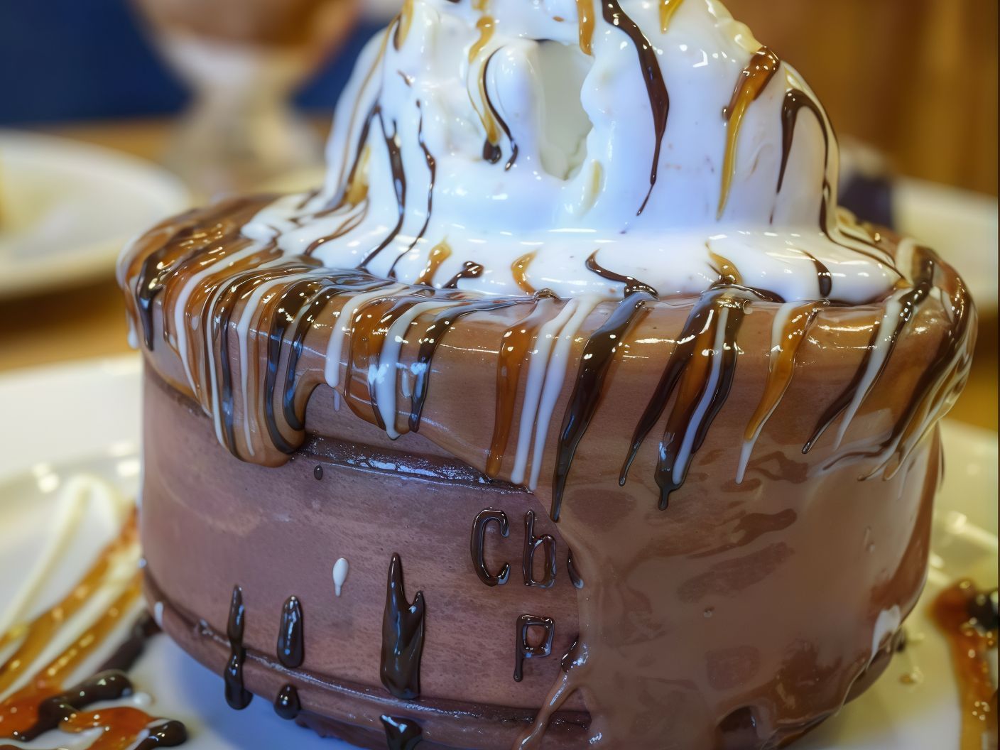Mix Chocolate Casserole