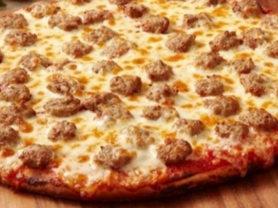 Oriental Sausage Pizza