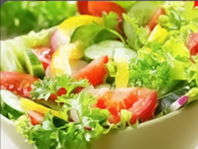 Green Salad Slices