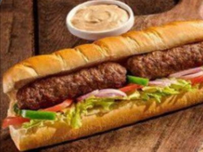 Grilled Kofta Sandwich