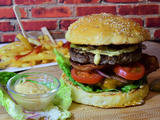 BBQ Beef Burger Sandwich
