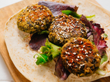 Taamia With Eggplant Sandwich