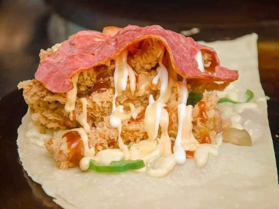 Chicken Zinger Crepe