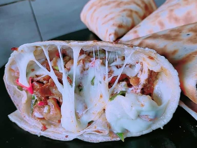 Chicken Shawerma Crepe