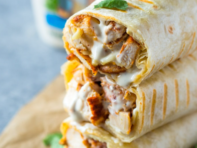 Chicken Strips Wrap Turkey