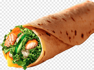 Mix Chicken Strips Wrap