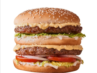 Double Cheese Burger Sandwich