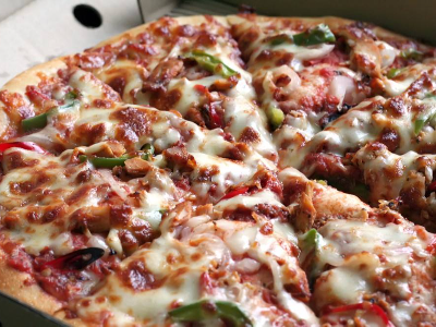 Sausages Pizza