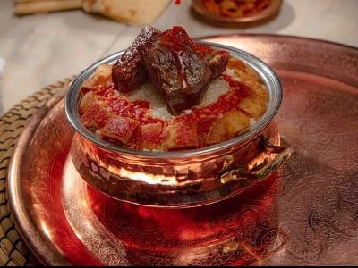 Fatteh With Meat