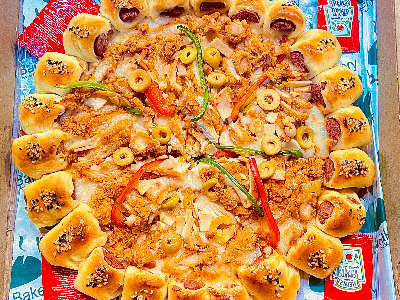 Super Crunchy Pizza