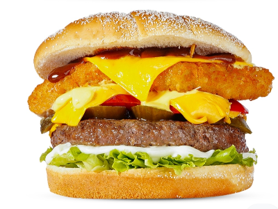 The Big Burger Sandwich