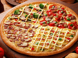 Medium Quattro Stagioni Pizza