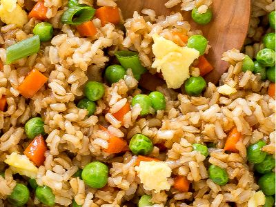 Vegetable Fried Rice Platter
