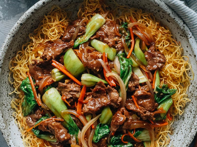 Fried Meat Noodles