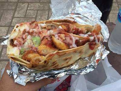 Mix Chicken Crepe