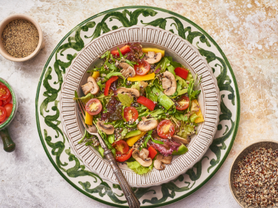 Mushroom And Quinoa Salad