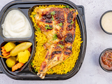 Quarter Charcoal Grilled Chicken Thigh